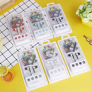 ELMCOEI EV-238 Белые наушники-гарнитура (3.5мм)