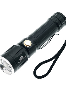 Патриот PT-FLR17 фонарь ручной (1L, 18650.,ZOOM)