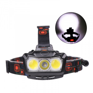 Патриот PT-FLG36 фонарь налобный (3L, аккум, 2*18650)