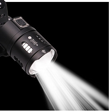 Патриот PT-FLG28 фонарь налобный (1L, 18650, ZOOM)