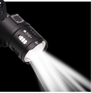 Патриот PT-FLG28 фонарь налобный (1L, 18650, ZOOM)