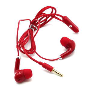ELMCOEI EV-194 Красные наушники-гарнитура (3.5мм)
