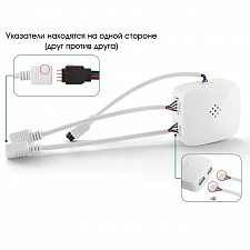 Огонек OG-LDL26 LED контроллер DC 5-28В (Wi-Fi, 2*RGB, 2*4PIN, пульт)
