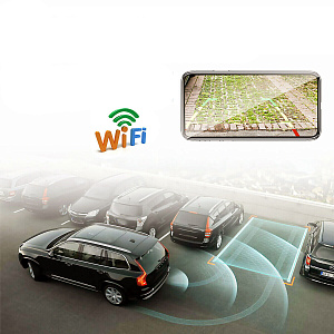 Камера заднего вида автомобильная Wi-Fi с разметкой TDS TS-CAV29