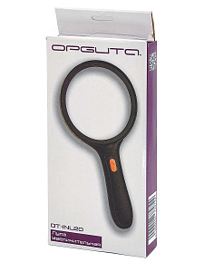 Лупа ручная увеличительная с подсветкой Орбита OT-INL20