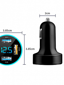 Зарядка в прикуриватель для автомобиля 4*USB TDS TS-CAU71