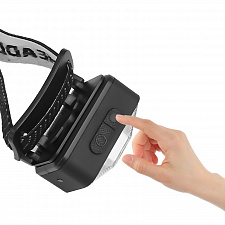 Патриот PT-FLG31 фонарь налобный (3L, аккум)