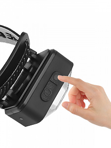 Патриот PT-FLG31 фонарь налобный (3L, аккум)