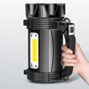 Патриот PT-FLR36 фонарь ручной (1L+1L, встр. аккум)