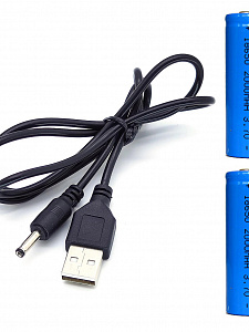 Патриот PT-FLG36 фонарь налобный (3L, аккум, 2*18650)