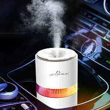 Увлажнитель воздуха для дома настольный с подсветкой Огонёк OG-HOM04 Красный/золото