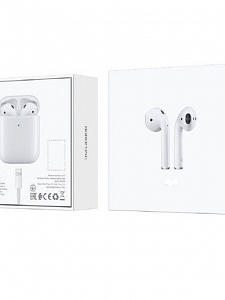 BOROFONE BW01 Plus Белые наушники - гарнитура (bluetooth)