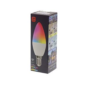 Орбита OT-HOS14 Умная лампочка (E14,4Вт, Wi-Fi)