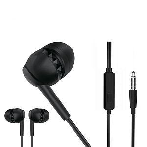 Орбита OT-ERG63 Черные наушники-гарнитура (3.5мм)