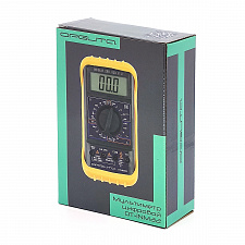 Мультиметр цифровой с прозвонкой в калоше тестер тока и напряжения Орбита OT-INM32