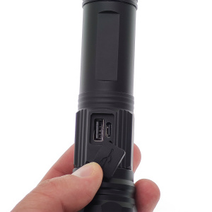 Патриот PT-FLR38B Синий фонарь ручной (1L, 18650.,ZOOM)