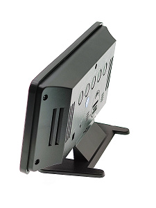 Часы электронные настольные от сети с будильником и термометром VST 888-1 Красные