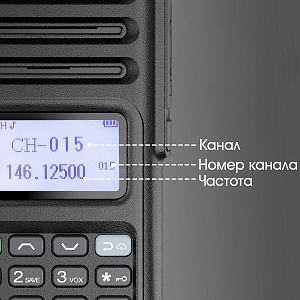 Baofeng UV-13 PRO V2 Черная рация (UHF/VHF)
