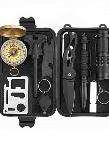 Набор для выживания туристический 8 в 1 Патриот PT-TRS02