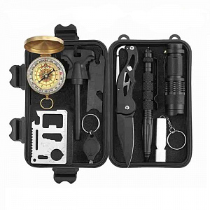 Набор для выживания туристический 8 в 1 Патриот PT-TRS02