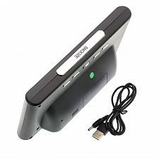 Часы электронные настольные от сети с будильником VST 732-1 Красные