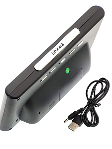 Часы электронные настольные от сети с будильником VST 732-1 Красные