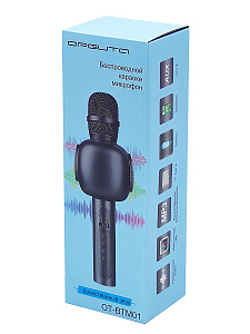 Орбита OT-BTM01 микрофон BT Черный (Bluetooth, динамики, USB)