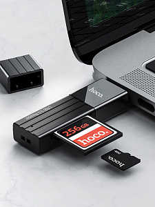 HOCO HB20 картридер USB 3.0 (TF, SD)