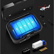 Патриот PT-FLG33 фонарь налобный (3L, аккум, дат.движ)