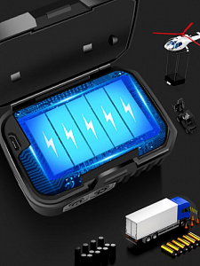 Патриот PT-FLG33 фонарь налобный (3L, аккум, дат.движ)