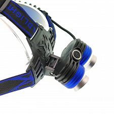 Патриот PT-FLG41 фонарь налобный (2L, 2*18650)