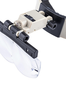 Лупа налобная увеличительная с подсветкой Орбита OT-INL11