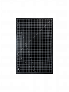 Коврик, мат для резки А1 (900х600 мм) двусторонний черный Орбита OT-OCC02