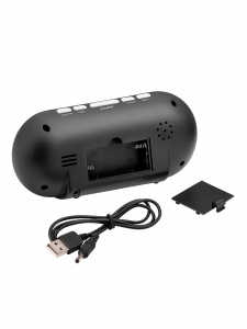 Часы электронные настольные от сети с будильником VST 715-1 Красные