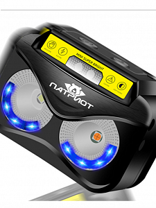 Патриот PT-FLG33 фонарь налобный (3L, аккум, дат.движ)