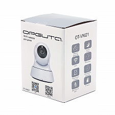 Орбита OT-VNI21 Белая видеокамера IP-WI-FI (1920*1080, 2Mpix, 3,6мм, пластик)