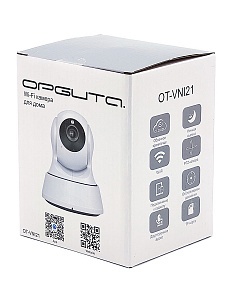 Орбита OT-VNI21 Белая видеокамера IP-WI-FI (1920*1080, 2Mpix, 3,6мм, пластик)
