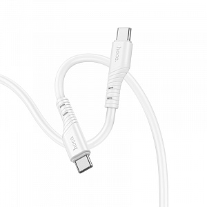 HOCO X97 Белый кабель PD60W (TYPE-C-TYPE-C) 1м