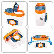 Банка для насекомых с лупой и пинцетом Орбита OT-INL80