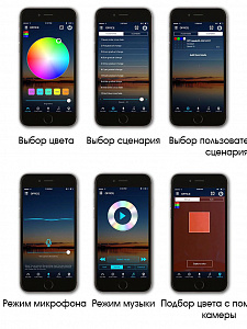 Огонек OG-LDL22 LED контроллер DC 12-24В (Wi-Fi, RGB, 4PIN)