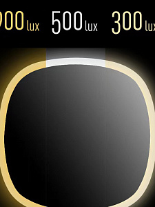 Огонек OG-HBE01 Зеркало с подсветкой (аккум)