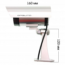 Муляж камеры видеонаблюдения уличный со светодиодом Орбита OT-VNP34