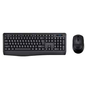 Клавиатура беспроводная и мышь Bluetooth мембранный комплект Орбита OT-PCM73