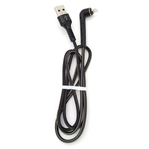 Орбита OT-SMI25 Черный кабель USB 2.4A (iOS Lightning) 1м