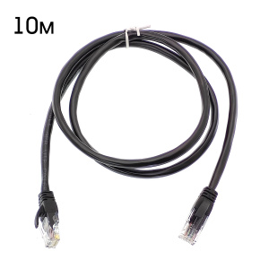Патч-корд интернет кабель RJ-45 категория Cat6, 10м Орбита OT-PCC21