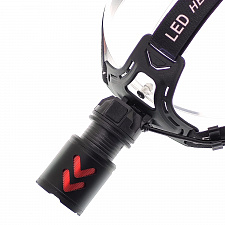 Патриот PT-FLG50 фонарь налобный (1L, 2*18650, ZOOM)