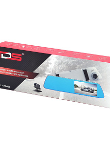 TDS TS-CAR45 автовидеорегистратор зеркало+камера