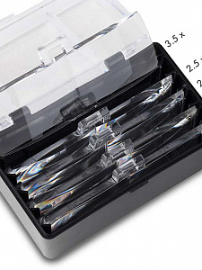 Лупа очки налобная увеличительная с подсветкой Орбита OT-INL59