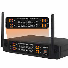 Микрофон караоке беспроводной набор 4 шт Орбита OT-ERM16