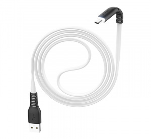 HOCO X44 Белый кабель USB 2.4A (microUSB) 1м